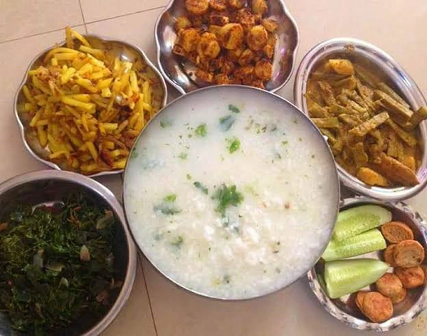 Chunka Dahi Pakhala (Veg)