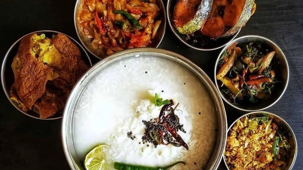 Chunka Dahi Pakhala (Veg)
