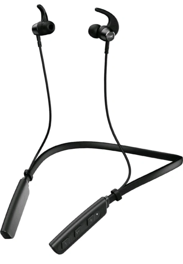 BOAT boAt Rockerz 235 Pro with upto 20 Hours Playback & ASAP Charge Bluetooth Headset (Active Black, In the Ear)