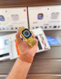 OM NAMAH SHIVAY ENTERPRISES  i20 Ultra Max 10 in 1 Earbuds Smartwatch Combo with unique Straps Smartwatch (Multicolor Strap, 49) - FREE SIZE
