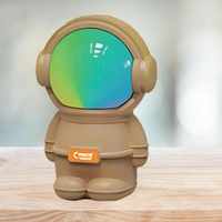 Yoroto Soroo Galaxy Man Wireless Speaker Yo-356 BTL - Brown, FREE SIZE