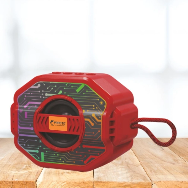 Yoroto Small Bluetooth Inflame Edition Series Speaker YO-346 BTL - Black, FREE SIZE
