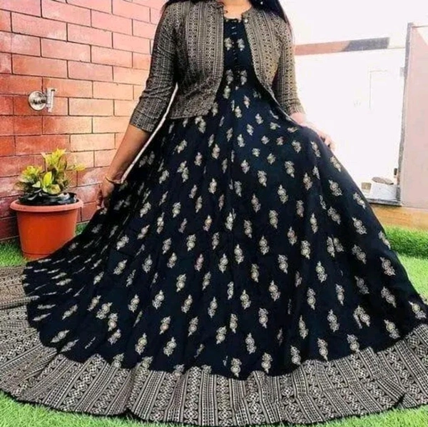 Anarkali Kurta And Jacket 