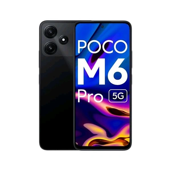POCO Smart Phone M6 Pro 5G (128 GB) (4 GB RAM) (Power Black)