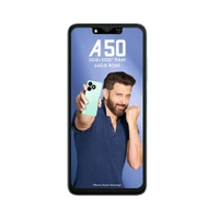 ITEL itel A50|6.6" HD+ Display with Dynamic Bar| 8GB (3GB+5GB) RAM + 64GB ROM, Upto 8GB RAM with Memory Fusion|Octacore Processor|8MP AI Dual Rear Camera|5000 mAh Battery (Lime Green) - misty black, 8GB