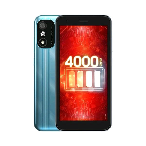 ITEL itel A27 2GB PLUS 32GB | 4000mAh Battery | Fingerprint PLUS Face Unlock (Crystal Blue)