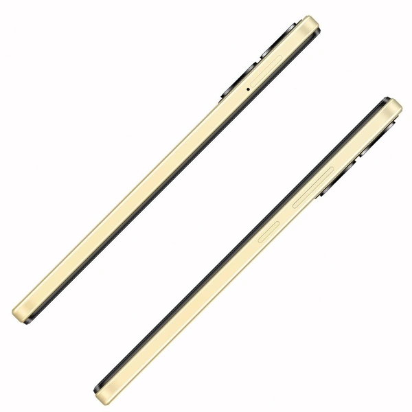 itel P40 6000mAh Battery with Fast Charging | 4GB RAM + 64GB ROM, Up to 7GB RAM with Memory Fusion | 13MP AI Dual Rear Camera (Luxurious Gold)