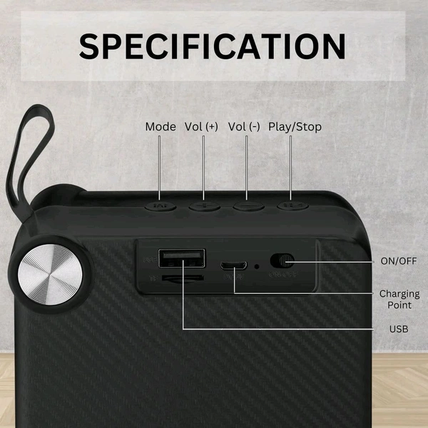 SOROO Wireless Mini Speaker - Black