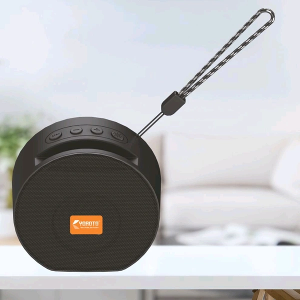 SOROO Small Bluetooth Round Series Speaker YO-343 BTL - Blue