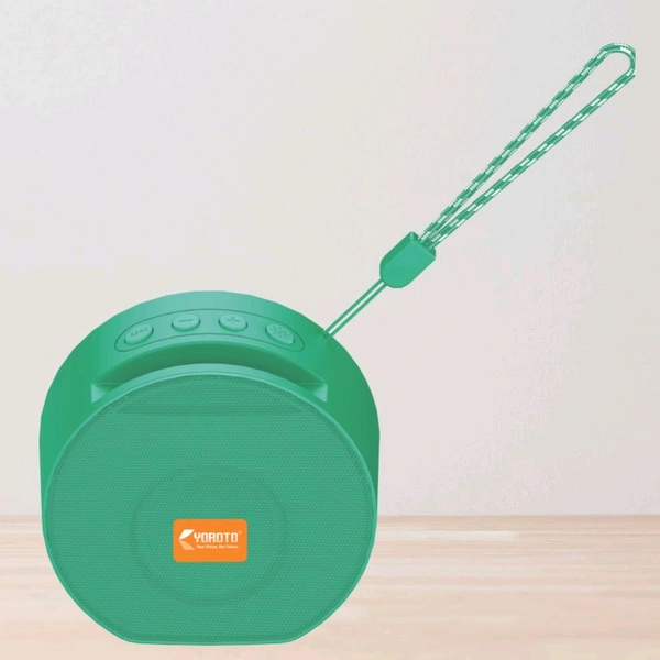 SOROO Small Bluetooth Round Series Speaker YO-343 BTL - Green