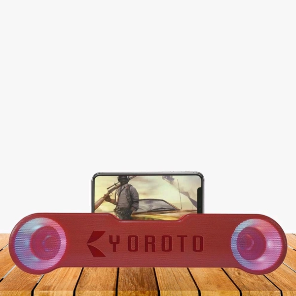 SOROO Soroo Wireless With Mobile Stand Soundbar Series Speaker YO-SP-11 - Red