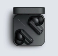 PROFITKART  CMF by Nothing Buds 42 dB Active Noise Cancellation, Ultra Bass Technology, 35.5 Hrs playtime Bluetooth Headset (Light Grey, True Wireless) - Black