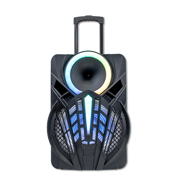 SSBRIGHT  TS-15A Dhinchak Series Speaker with Mic - Black
