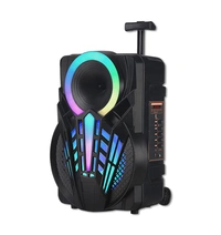 SSBRIGHT  TS-12A Volcano Series Speaker with Mic - Black