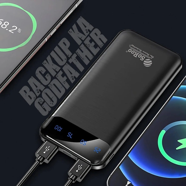 SOROO soroo Power Bank 10000 mAh Pb-163 - Black
