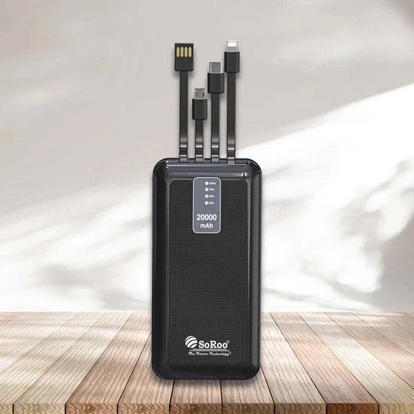 SOROO Soroo Power Boost Power bank 20000 mAh PB-174 - Black