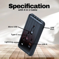 SOROO Soroo Power Boost Power bank 20000 mAh PB-174 - Black