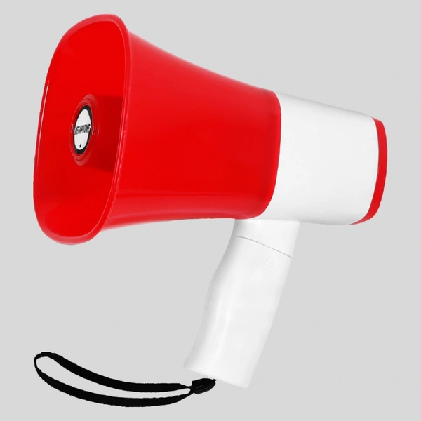 SOROO Soroo-Long Range Rechargeable 100 Watts Handheld Megaphone SR-LOUD 7.0 - Red