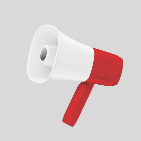 SOROO Soroo-Long Range Rechargeable 100 Watts Handheld Megaphone SR-Loud 6.0 - Red