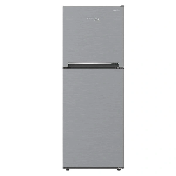 Voltas Beko 230 L Direct Cool Double Door 1 Star Refrigerator RFF265E (Silver) - silver