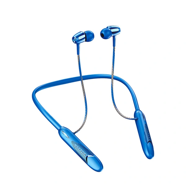 SOROO Bluetooth Wireless Neckband with voice changer neckband I Band-11 - Blue
