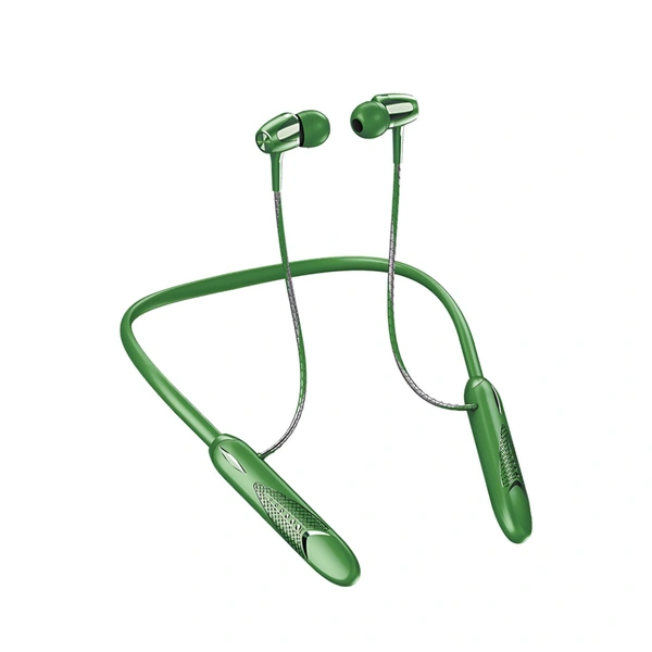 SOROO Bluetooth Wireless Neckband with voice changer neckband I Band-11 - Green