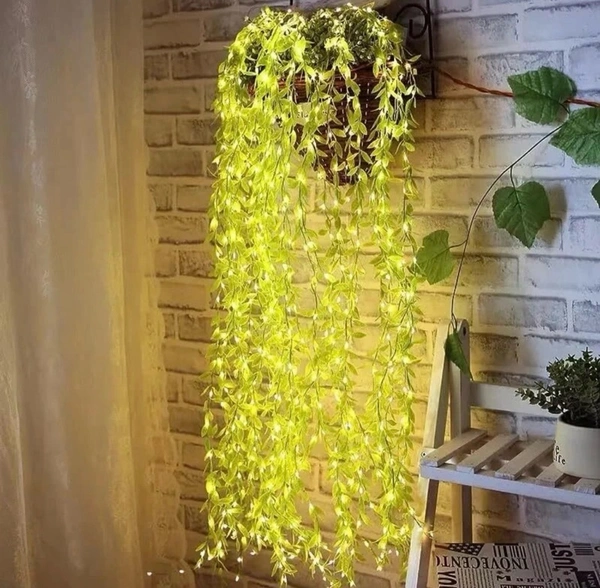 PROFITKART  240 LEDs 3 m White Steady, Flickering Leaf Rice Lights (Pack of 1) - White