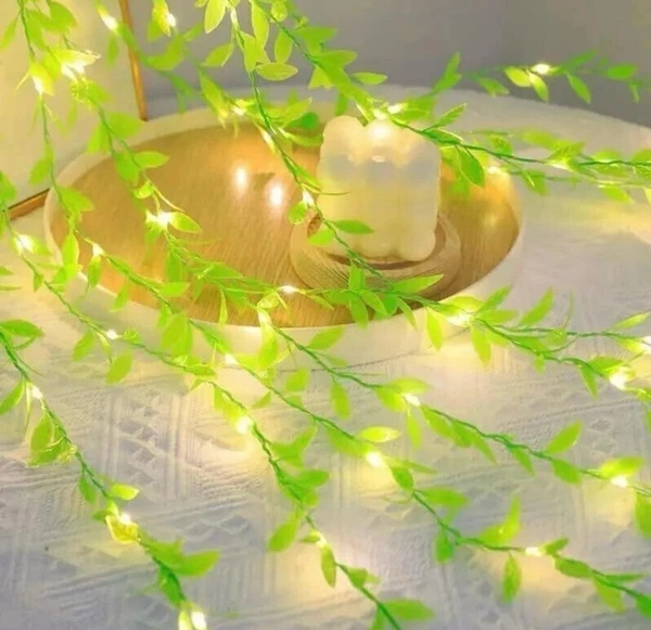 PROFITKART  240 LEDs 3 m White Steady, Flickering Leaf Rice Lights (Pack of 1) - White