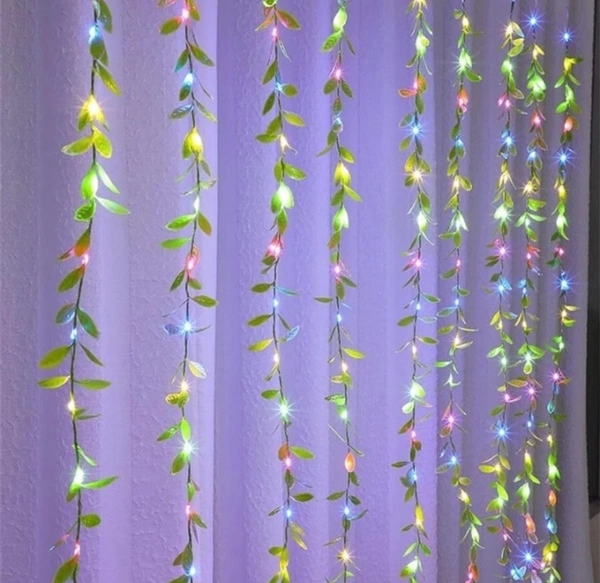 PROFITKART  200 LEDs 3 m Multicolor Flickering, Steady Leaf Rice Lights (Pack of 1)