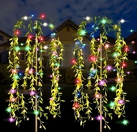 PROFITKART  200 LEDs 3 m Multicolor Flickering, Steady Leaf Rice Lights (Pack of 1)