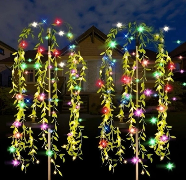 PROFITKART  200 LEDs 3 m Multicolor Flickering, Steady Leaf Rice Lights (Pack of 1)