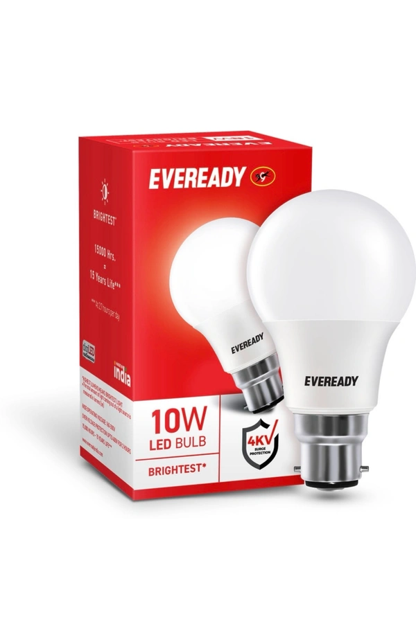 Everyday 10 W Basic Standard B22 LED Bulb (White) - 10 W