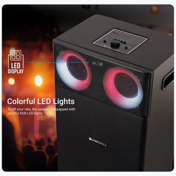 ZEBRONICS Zeb Beast 500 - Black