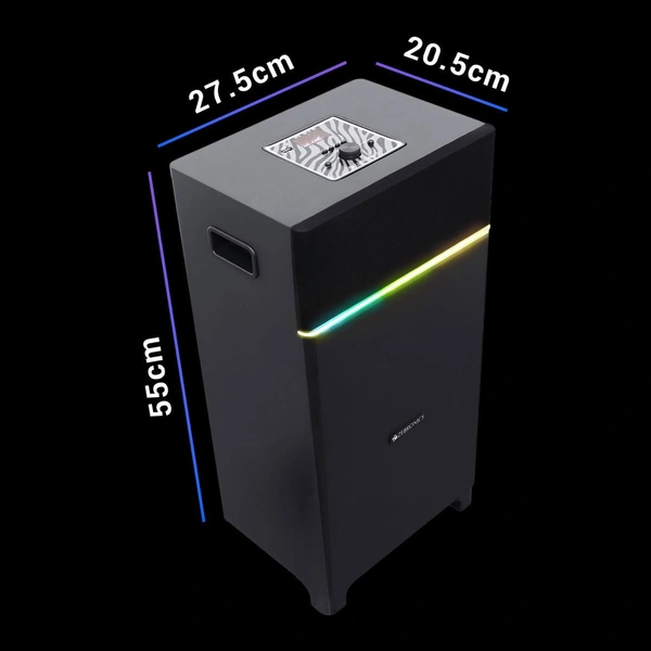 ZEBRONICS  Zeb Beast 501 - Black