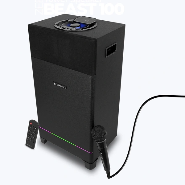 ZEBRONICS  Zeb Beast 100 - Black