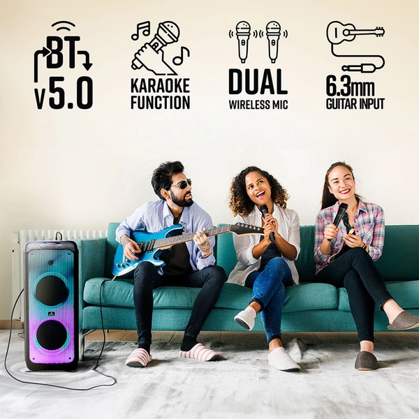 ZEBRONICS Zeb Thump 700 - Black