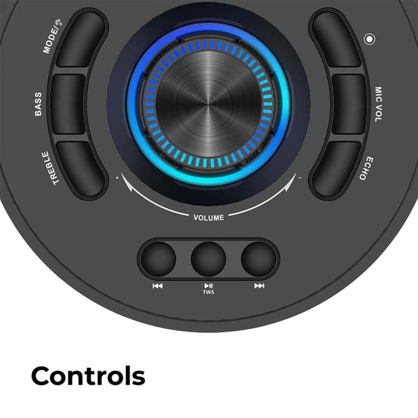 ZEBRONICS Zeb Thump 350 - Black