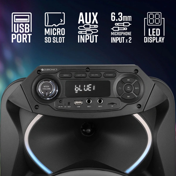 ZEBRONICS  Zeb Ginox - Black