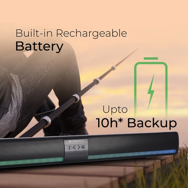 ZEBRONICS Zeb Ace Plus - Black