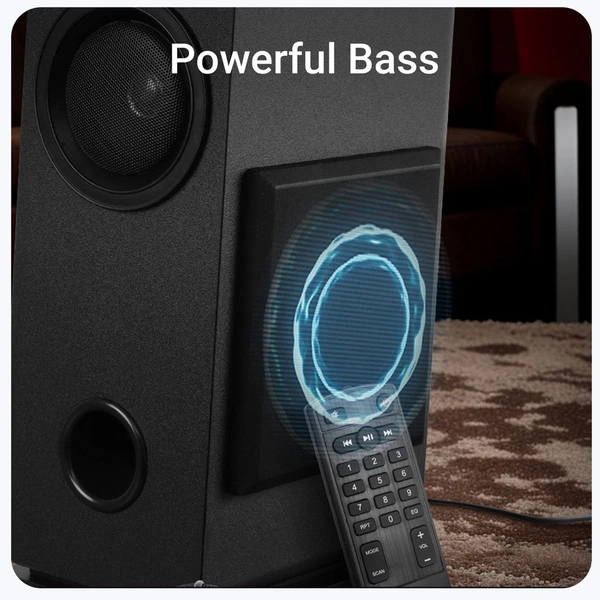 ZEBRONICS Zeb Legend Max  - Black