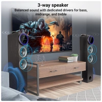ZEBRONICS Zeb BTM8801RUCF  - Black