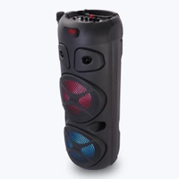ZEBRONICS Zeb 451 Moving Monster 2X8L with dual mic  - Black