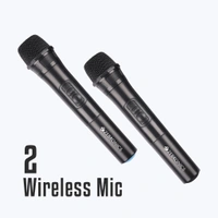ZEBRONICS Zeb 451 Moving Monster 2X8L with dual mic  - Black