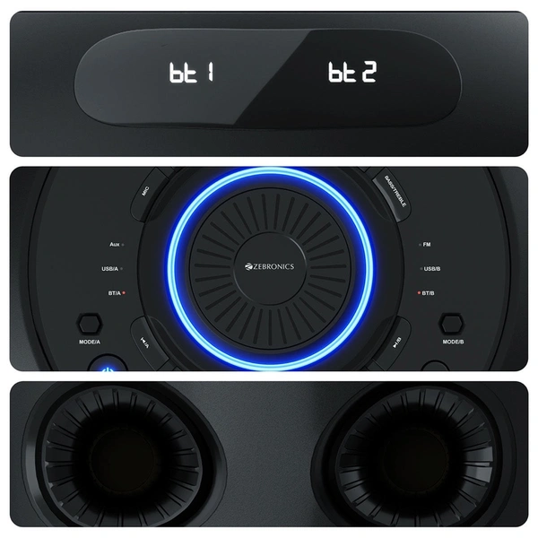 ZEBRONICS Zeb Knock - Black