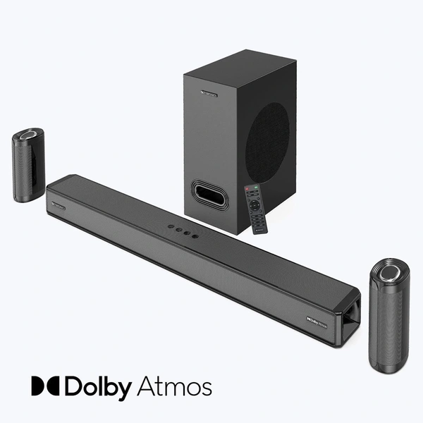 ZEBRONICS Zeb Juke bar 9750 Pro Dolby Atmos  - Black