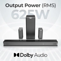 ZEBRONICS Zeb Juke Bar 9520 WS Pro Dolby 5.1 - Black