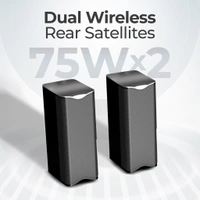 ZEBRONICS Zeb Juke Bar 9520 WS Pro Dolby 5.1 - Black