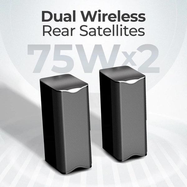 ZEBRONICS Zeb Juke Bar 9520 WS Pro Dolby 5.1 - Black