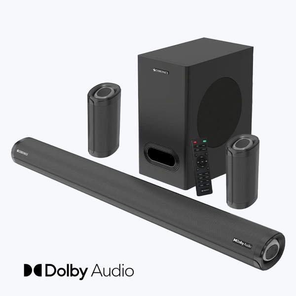 ZEBRONICS Zeb Juke Bar 9500 WS Pro Dolby 5.1 - Black