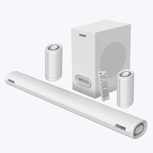 ZEBRONICS Zeb Juke Bar 9500 WS Pro Dolby 5.1 - White